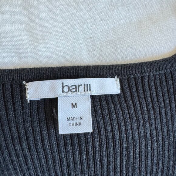 Bar III Short Black Dress - Medium - Picture 2 of 3